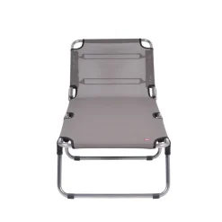 Seating^Fiam Amigo sun lounger, Fabric continente-aluminium frame Brown