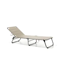 Best Fiam Amigo sun lounger, Taupe Beige