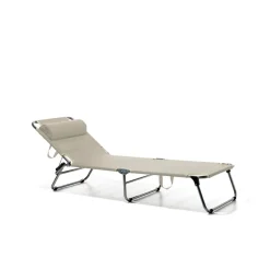 Best Fiam Amigo sun lounger, Taupe Beige