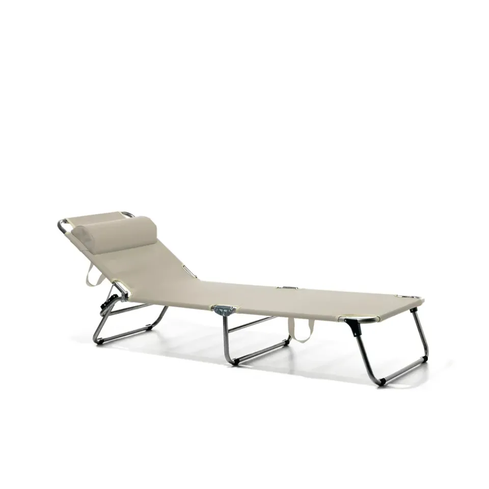 Best Fiam Amigo sun lounger, Taupe Beige