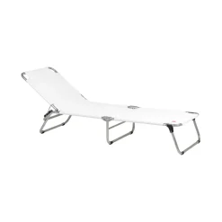 Clearance Fiam Amigo sun lounger, White