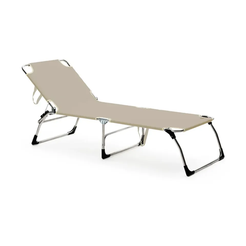 Online Fiam Amigo XXL sun lounger, Taupe GreyBeige