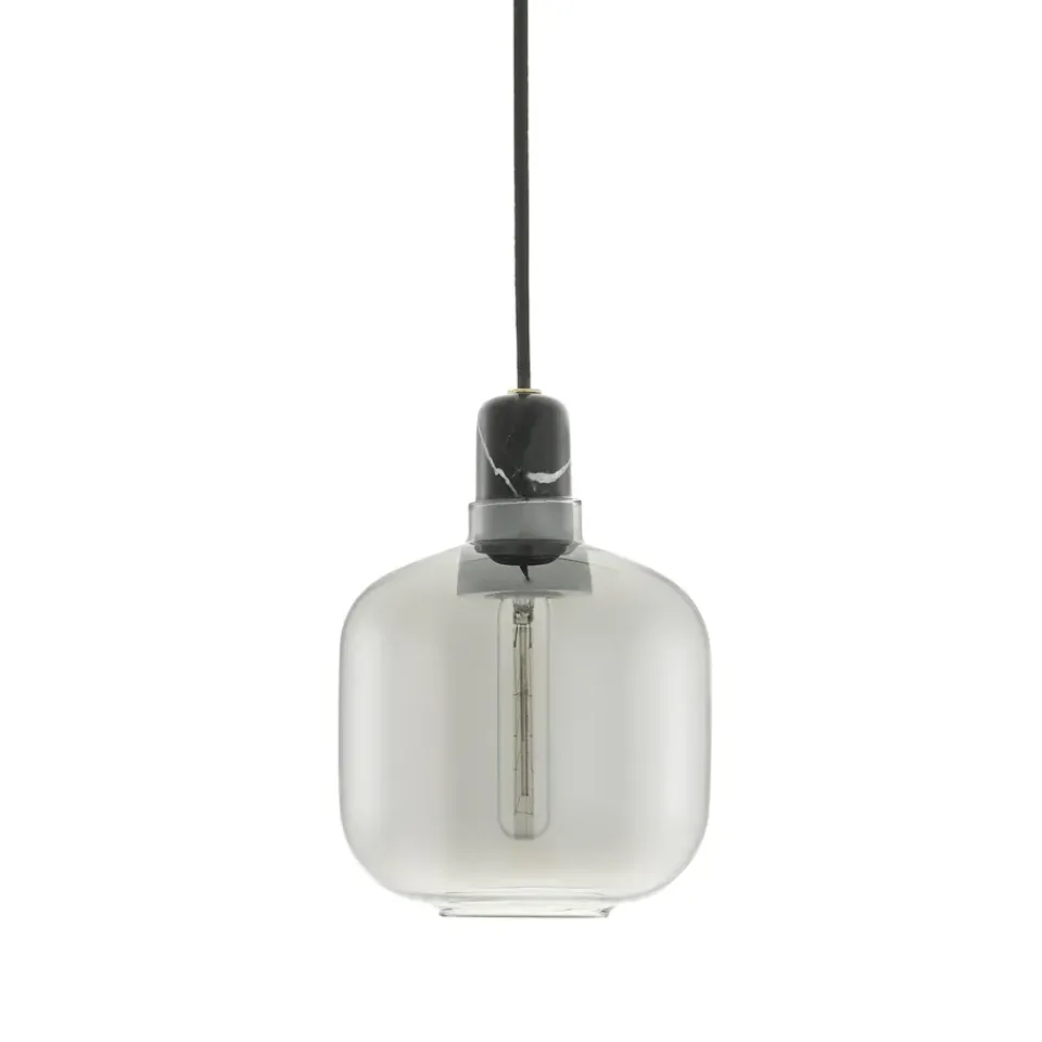 Pendant Lamps^Normann Copenhagen Amp lamp small, grey-black GreyBlack