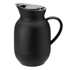 Thermoses^Stelton Amphora thermos jug coffee 1 L, Soft Black