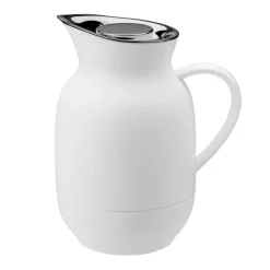 Thermoses^Stelton Amphora thermos jug coffee 1 L, Soft White
