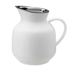 Clearance Stelton Amphora thermos jug tea 1 L, Soft White