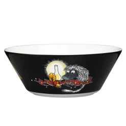 Moomin Bowls^Moomin Arabia Ancestor Moomin bowl, Black