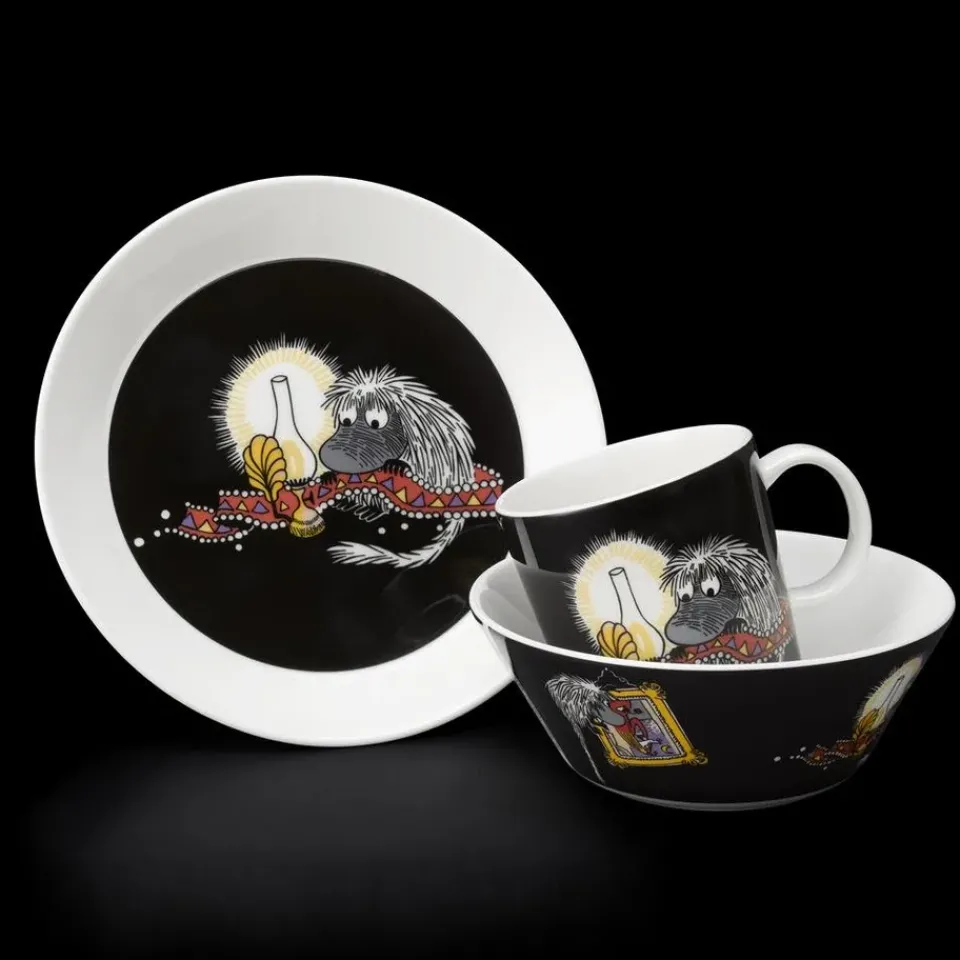 Moomin Arabia Ancestor Moomin mug, Black