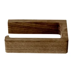 Toilet Roll Holders^Andersen Furniture Andersen toilet paper holder, Dark Stain Matt Lacquer Ash Brown