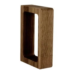 Towel Rails & Holders^Andersen Furniture Andersen towel holder, Dark Stain Matt Lacquer Ash Brown