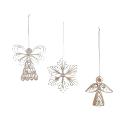 Best Watt & Veke Angel mix Christmas decorations 3-pack, White
