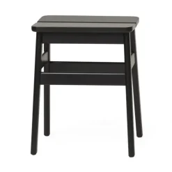 Stools^Form & Refine Angle Standard stool 45 cm, Black
