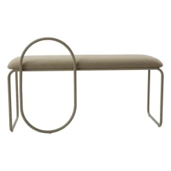 Online AYTM Angui bench bouclé, Taupe Beige