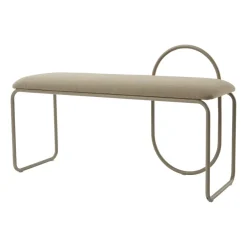 Online AYTM Angui bench bouclé, Taupe Beige