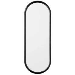 Wall Mirrors^AYTM Angui mirror oval 78 cm, antracit Grey