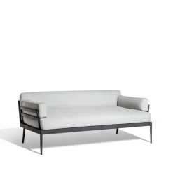 Garden Sofas & Garden Benches|Balcony Furniture^Skargaarden Anholt sofa, Sunbrella Natté Storm-dark aluminium frame Grey