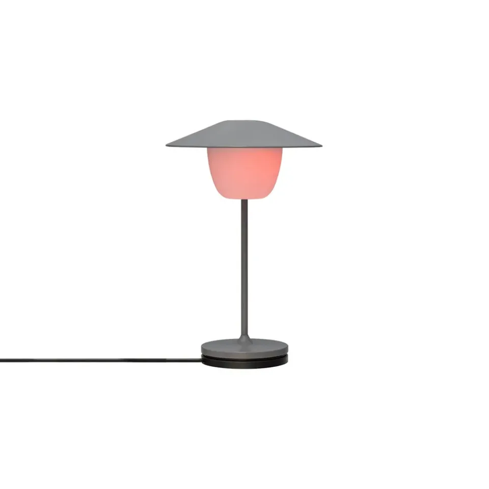 Blomus Ani mini LED lamp 21.5 cm, Warm Grey