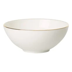 Clearance Villeroy & Boch Anmut Gold bowl Ø 13 cm, White