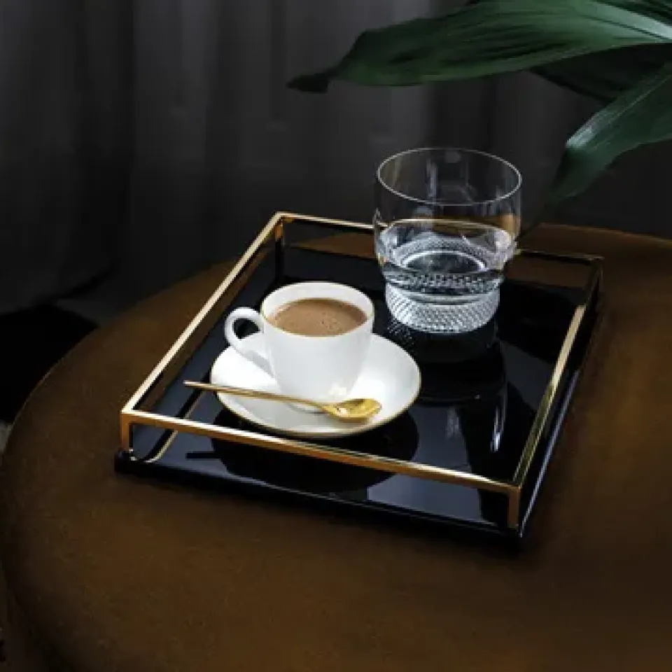 Glögg & Mulled Wine Mugs|Espresso Cups^Villeroy & Boch Anmut Gold espresso cup, White