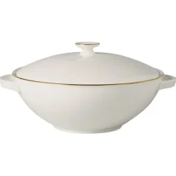 Soup Tureens^Villeroy & Boch Anmut Gold soup tureen, White