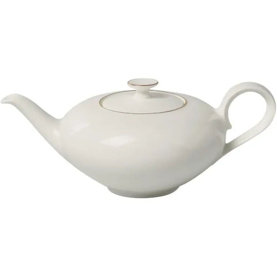 Hot Villeroy & Boch Anmut Gold teapot 1 l, White
