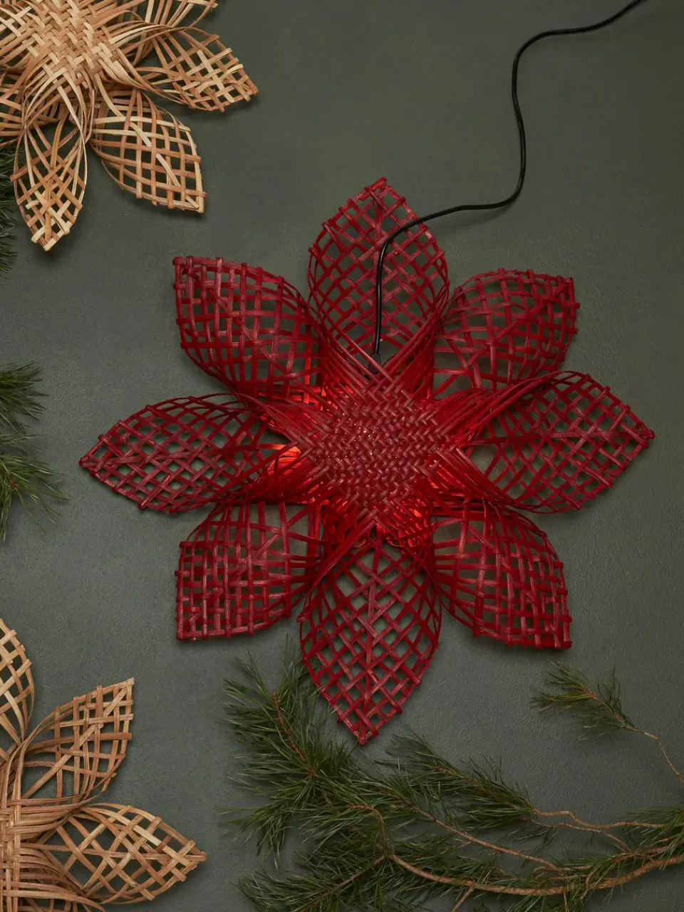 Sale PR Home Anna advent star , 82 cm Red