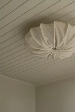 Hot Watt & Veke Anna ceiling lamp linen Ø60 cm, Natural White