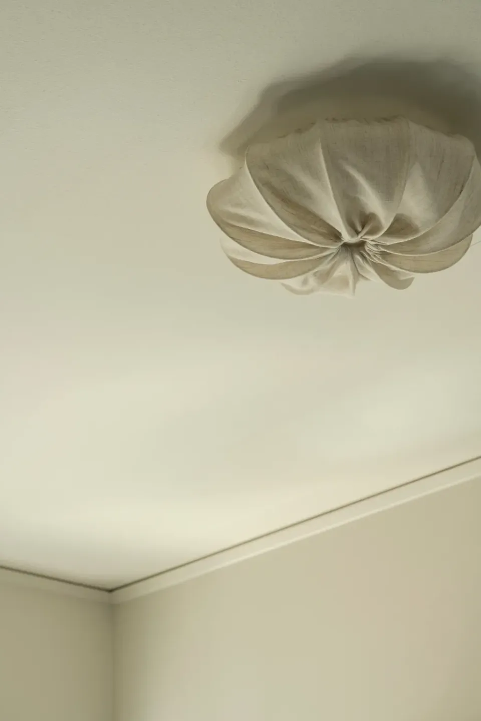 New Watt & Veke Anna ceiling lamp linen Ø40 cm, Natural Beige