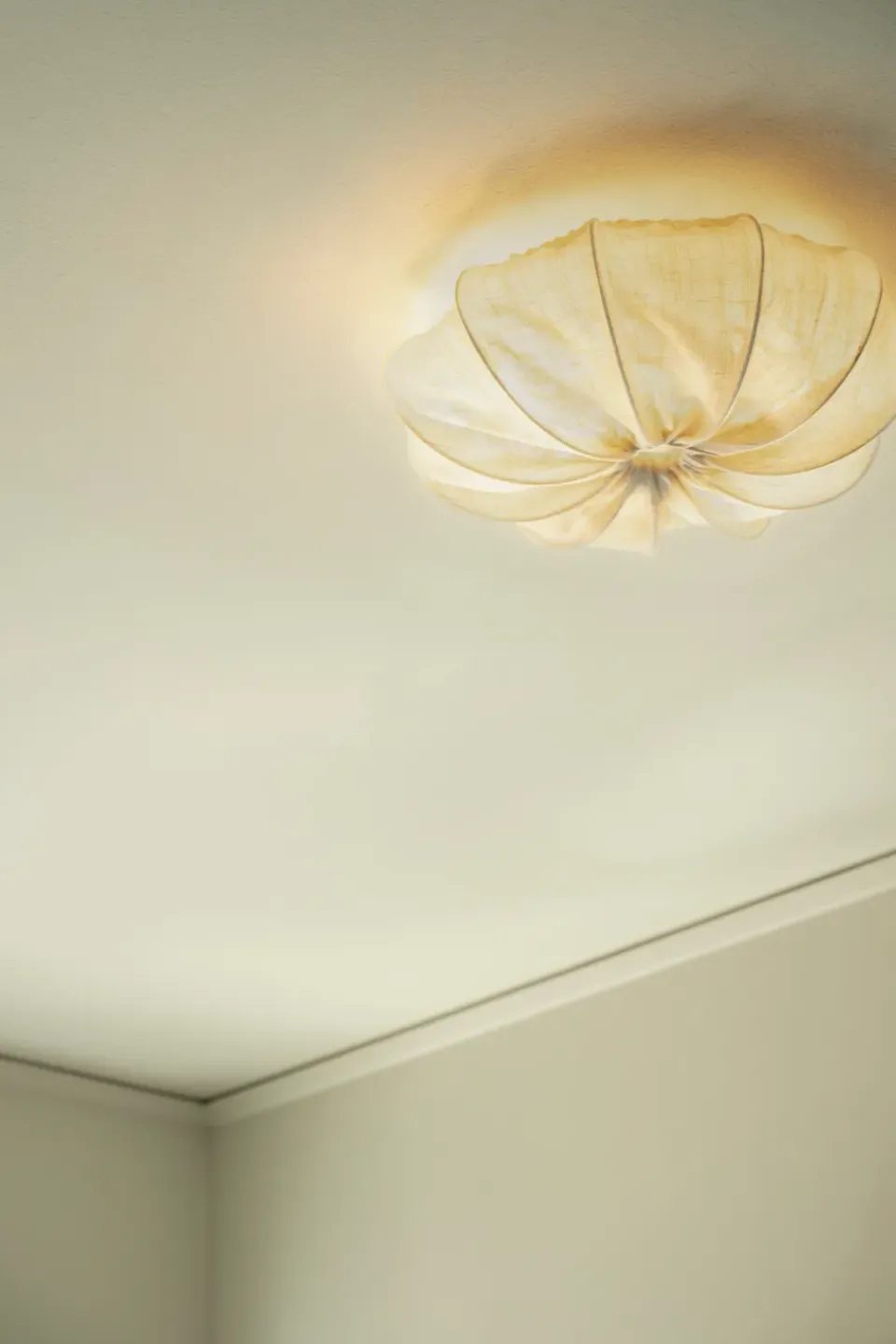New Watt & Veke Anna ceiling lamp linen Ø40 cm, Natural Beige
