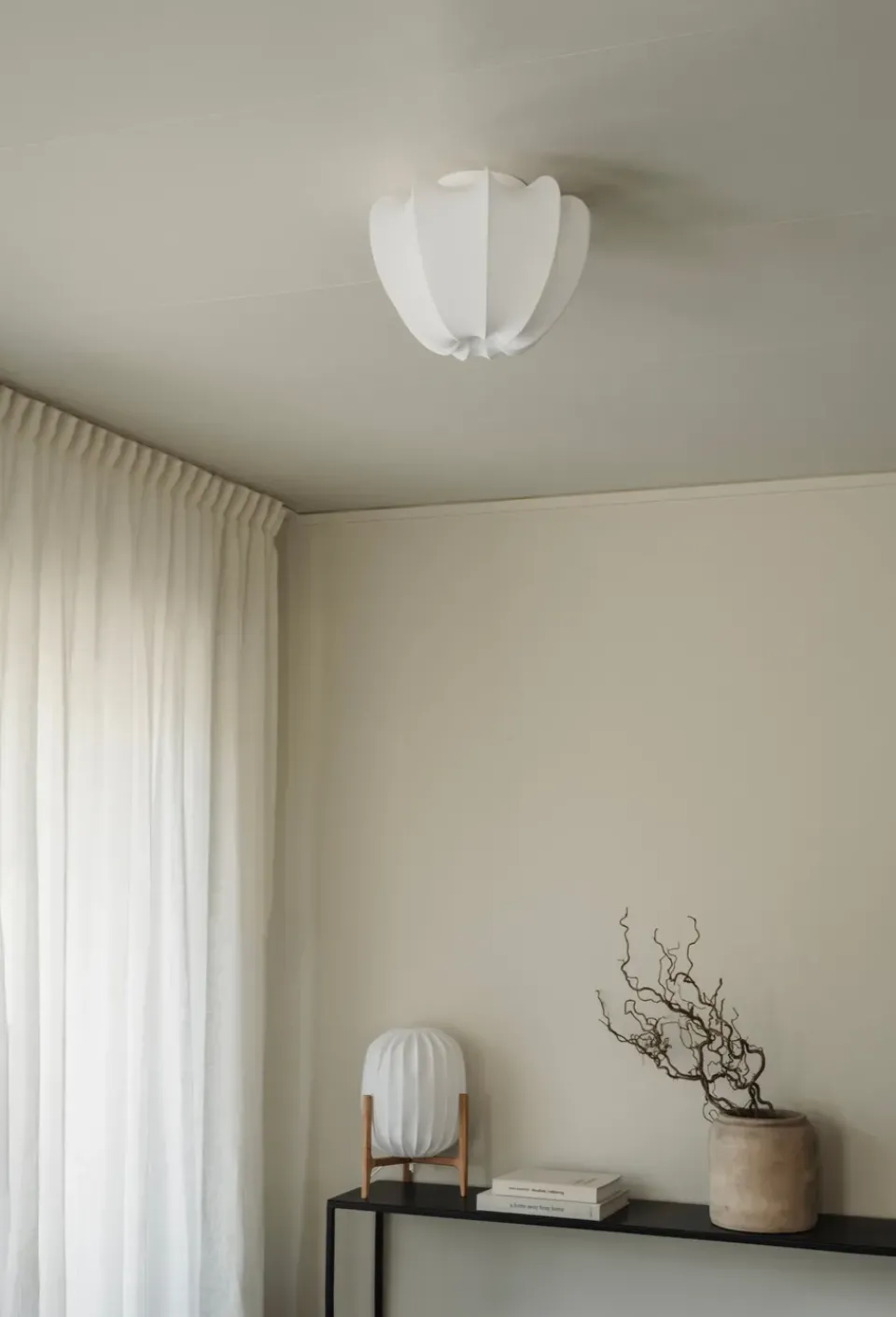 Hot Watt & Veke Anna ceiling light mini Ø30 cm, cotton White