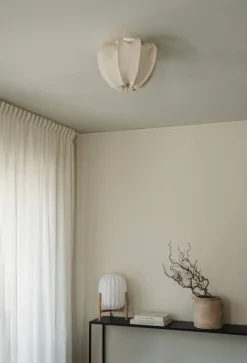 Online Watt & Veke Anna ceiling light mini Ø30 cm, Natural linen Beige