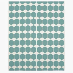 Brita Sweden Anna rug aqua large, 150x200 cm Blue