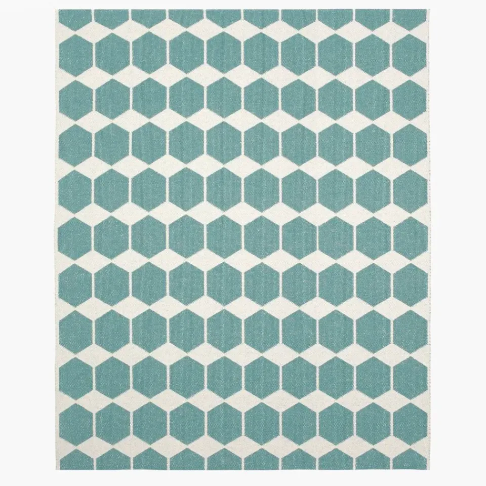 Brita Sweden Anna rug aqua large, 150x200 cm Blue