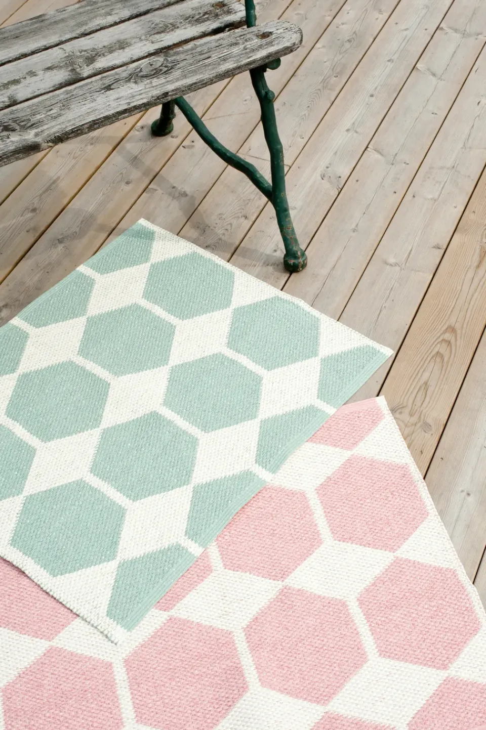 Brita Sweden Anna rug aqua large, 150x200 cm Blue