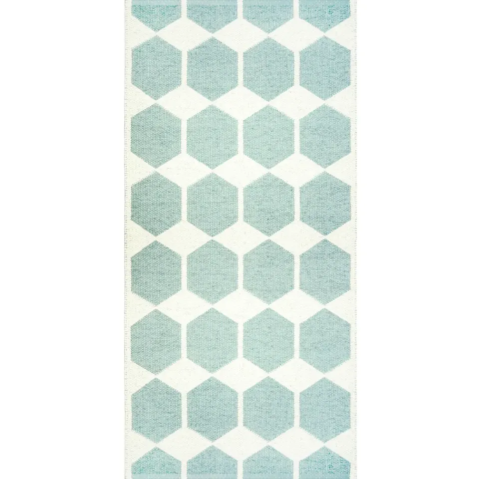 Plastic Rugs^Brita Sweden Anna rug aqua, 70x140 cm Blue