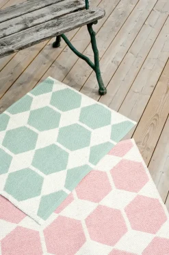 Plastic Rugs^Brita Sweden Anna rug aqua, 70x140 cm Blue