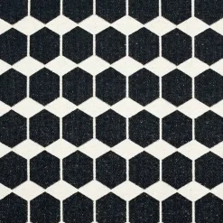 Plastic Rugs^Brita Sweden Anna rug black large, 150x200 cm Pink