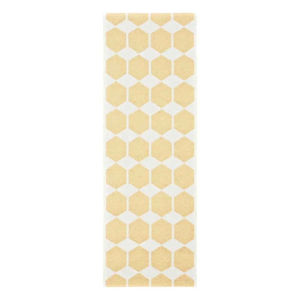 Plastic Rugs^Brita Sweden Anna rug yellow pastel, 70x140 cm YellowWhite