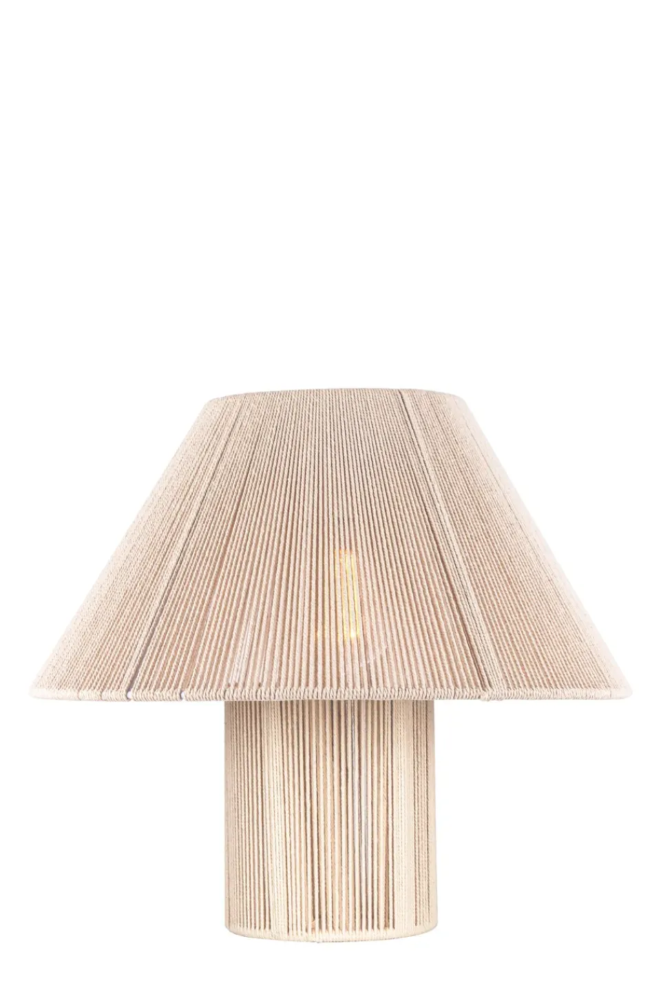 Clearance Globen Lighting Anna table lamp Ø35 cm, Natural Beige