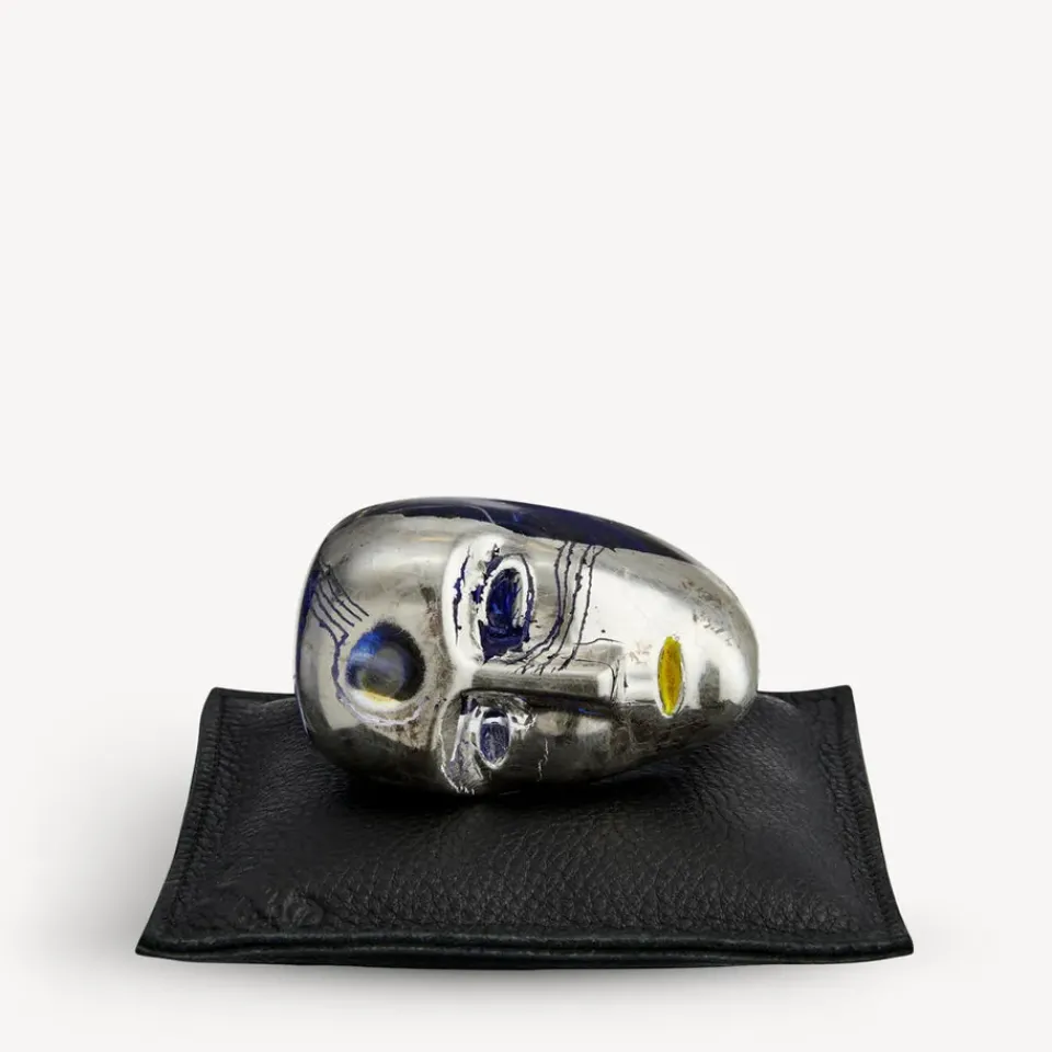 Best Kosta Boda Annual Brains glass sculpture AC-25, 2025 Blue