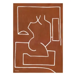 Outlet Paper Collective Antic Ideal 02 poster, 70x100 cm BeigeBrown
