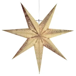 Hot Star Trading Antique advent star 60 cm, gold Gold-coloured