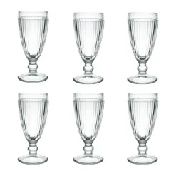 Dessert Bowls^La Rochère Antoaise beaker 29 cl 6-pack, Clear Transparent