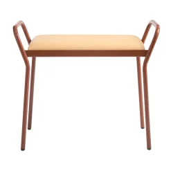 Stools^Maze Anyone stool, Cinnamon-vegeta trace leather Brown
