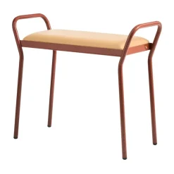 Stools^Maze Anyone stool, Cinnamon-vegeta trace leather Brown