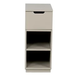 Discount Mavis Aoko bedside table 72 cm 1 drawer, Beige