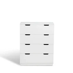 Dressers & Drawer Units|Dressers & Drawer Units^Mavis Aoko chest of 4 drawers, lacquer White