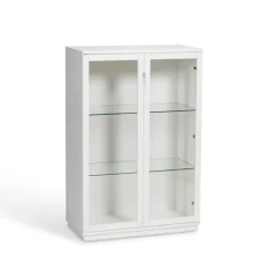 Display & Glass Cabinets|Display & Glass Cabinets^Mavis Aoko display cabinet 120 cm, lacquer White