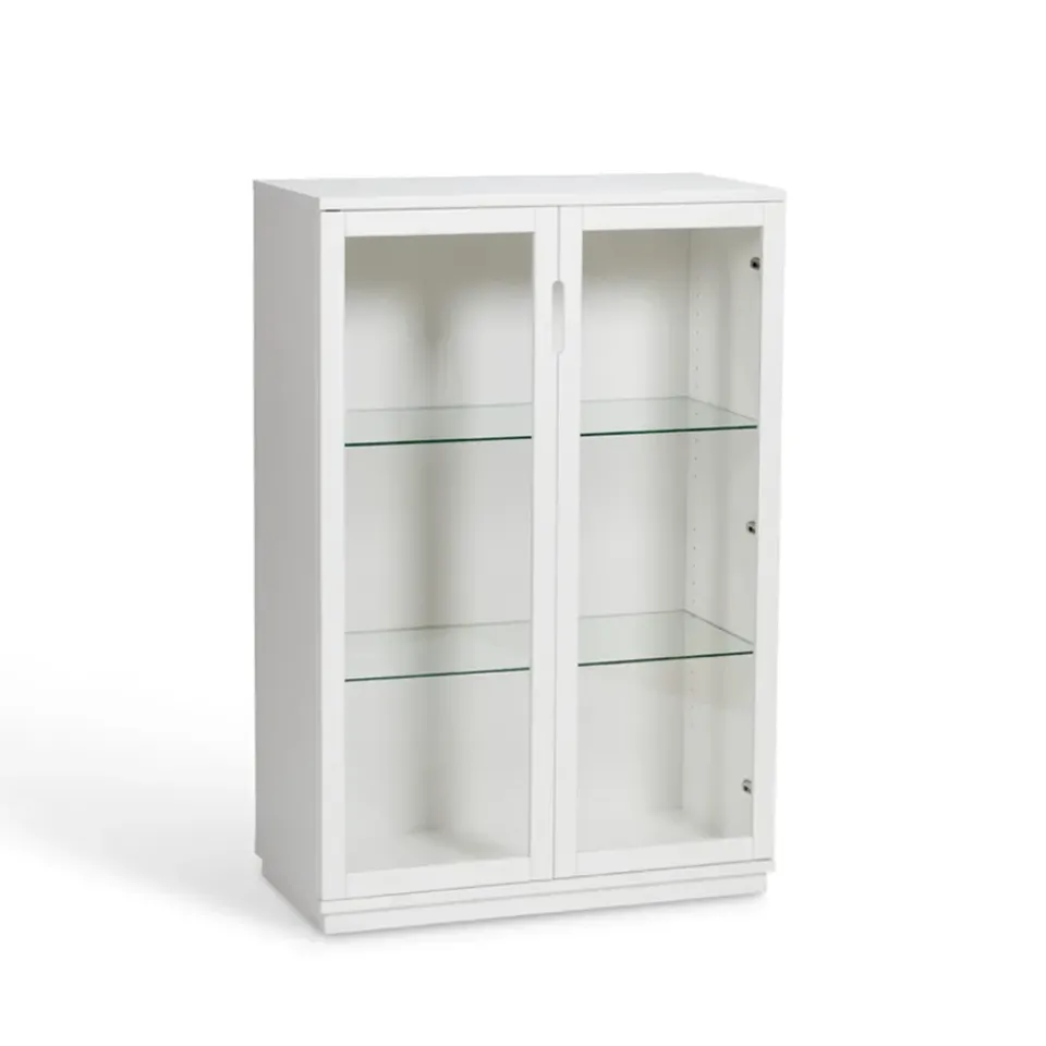 Display & Glass Cabinets|Display & Glass Cabinets^Mavis Aoko display cabinet 120 cm, lacquer White