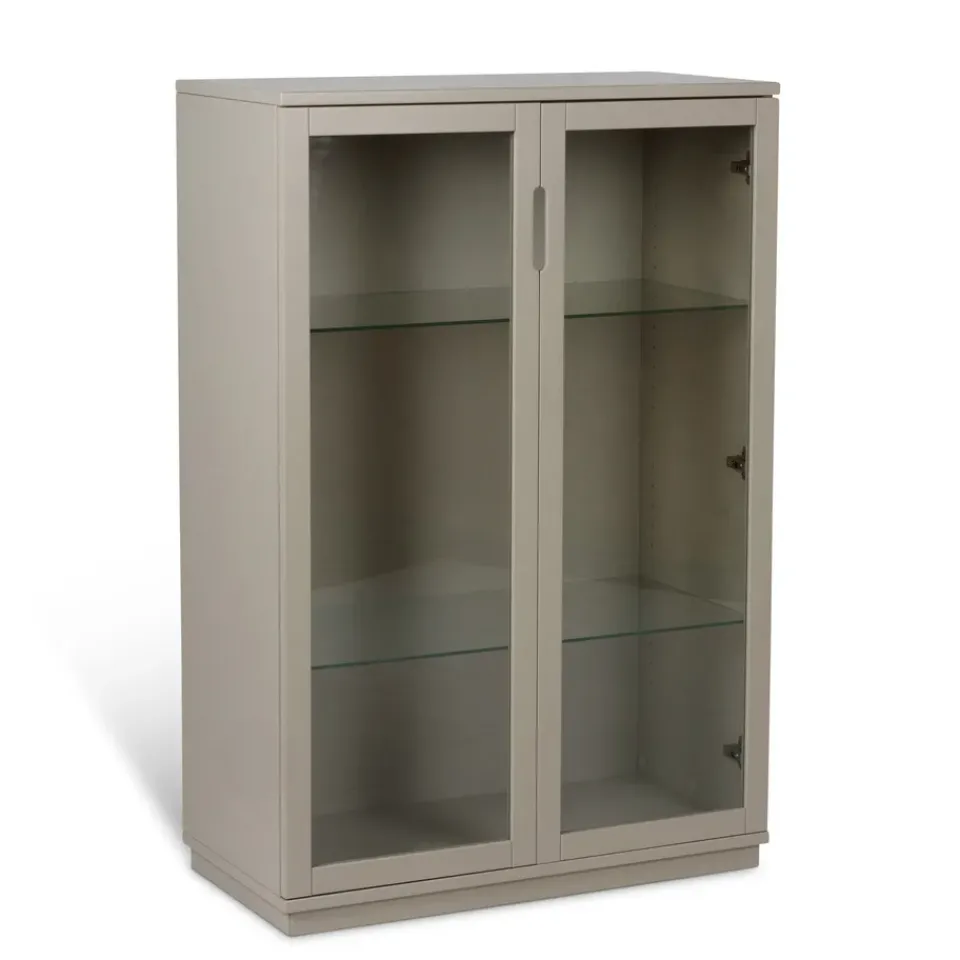 Display & Glass Cabinets|Display & Glass Cabinets^Mavis Aoko display cabinet 120 cm, Beige